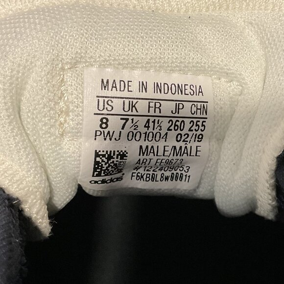 NEW Adidas Court 80s Wms 9, Mns 8 - Picture 7 of 7